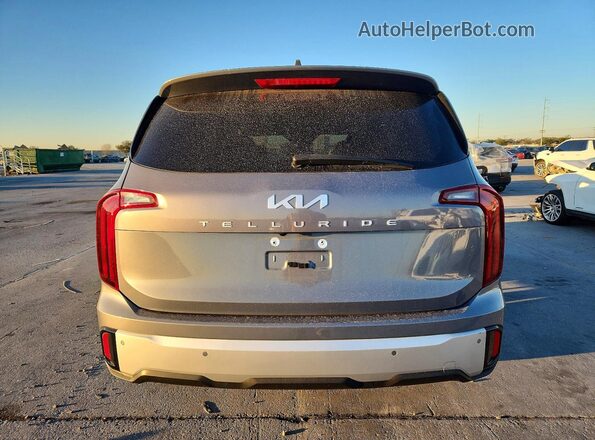 5XYP24GC7RG548388 2024 KIA TELLURIDE Серый Вид сзади