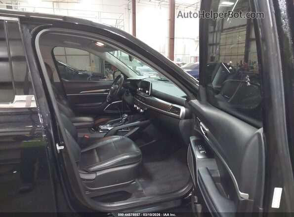 5XYP24HC1LG024806 2020 KIA TELLURIDE Black Вид салону спереду