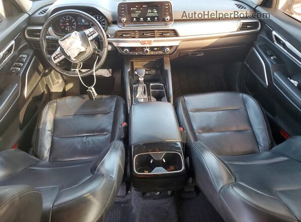 5XYP24HC7LG047636 2020 KIA TELLURIDE Gray Vista del salpicadero