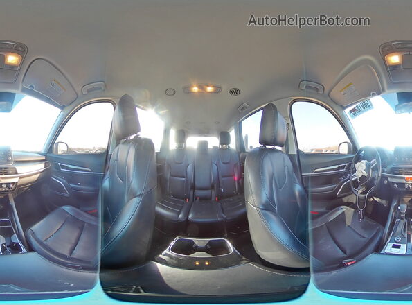 5XYP24HC7LG047636 2020 KIA TELLURIDE Gray Vista interior de 360 grados