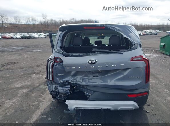 5XYP2DHC5MG123081 2021 KIA TELLURIDE Light Blue 