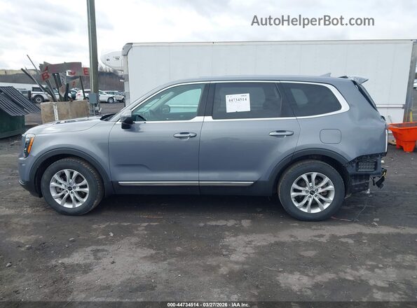 5XYP2DHC5MG123081 2021 KIA TELLURIDE Light Blue Панорамный вид салона 360°