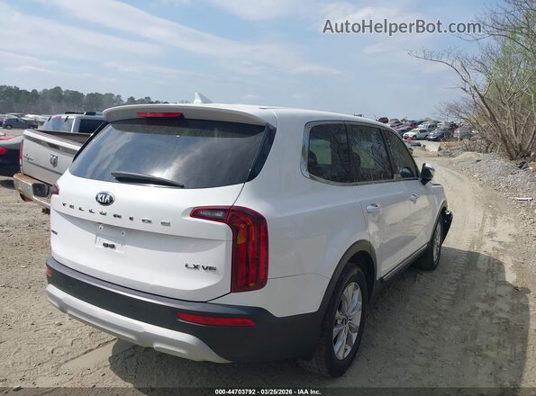 5XYP2DHC5MG183457 2021 KIA TELLURIDE White Rear right