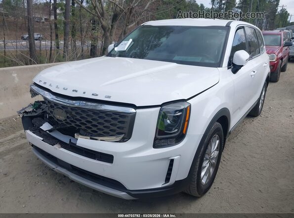 5XYP2DHC5MG183457 2021 KIA TELLURIDE White Front left