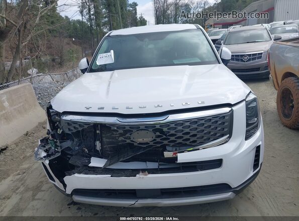 5XYP2DHC5MG183457 2021 KIA TELLURIDE White Instrument cluster view