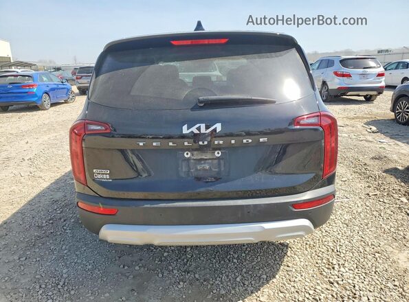 5XYP2DHC9NG284700 2022 KIA TELLURIDE Black Widok z tyłu