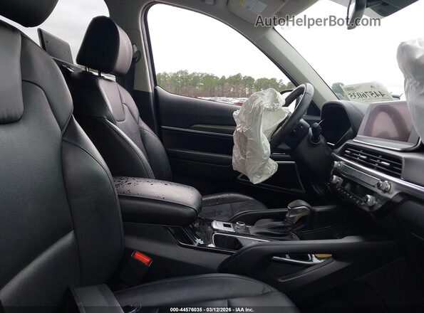 5XYP2DHCXNG306896 2022 KIA TELLURIDE Серый Вид салона спереди