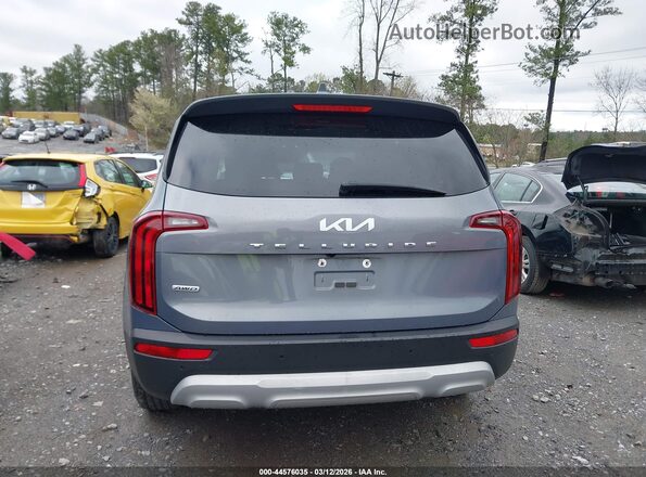 5XYP2DHCXNG306896 2022 KIA TELLURIDE Серый 