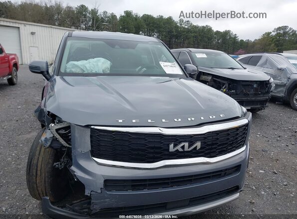 5XYP2DHCXNG306896 2022 KIA TELLURIDE Серый Вид щитка приборов