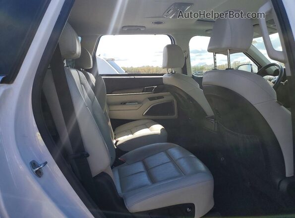5XYP34HCXNG262167 2022 KIA TELLURIDE Белый Вид задней части салона