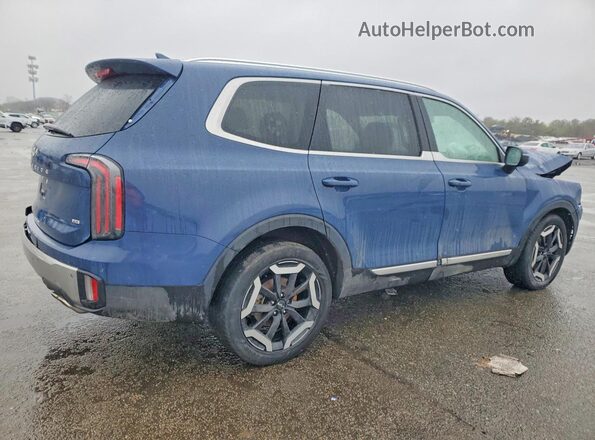 5XYP3DGC1PG342915 2023 KIA TELLURIDE Синий Передняя правая четверть