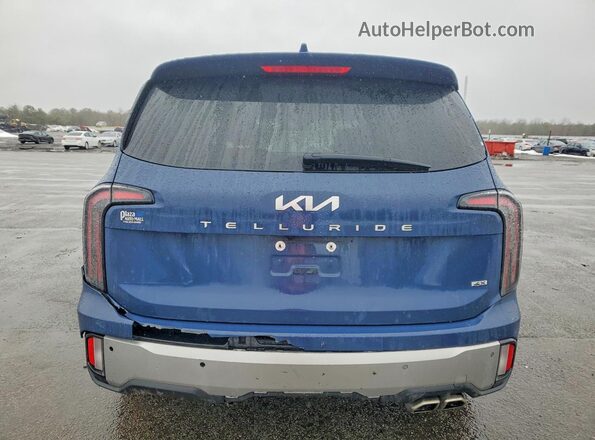5XYP3DGC1PG342915 2023 KIA TELLURIDE Синий Вид салона спереди