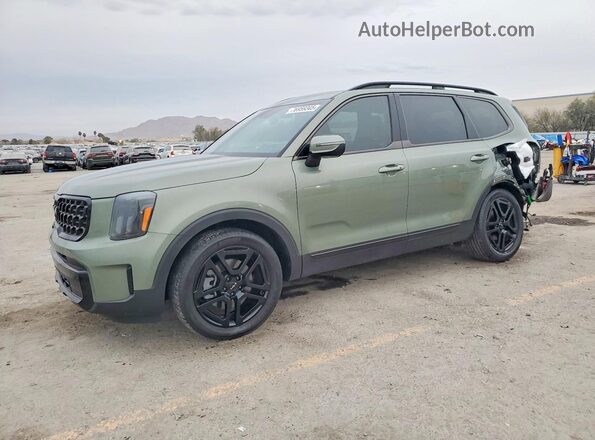 5XYP3DGC9RG497215 2024 KIA TELLURIDE Green Przód lewy