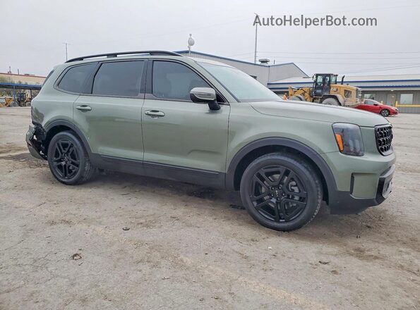 5XYP3DGC9RG497215 2024 KIA TELLURIDE Green Przód prawy