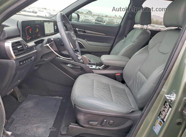 5XYP3DGC9RG497215 2024 KIA TELLURIDE Green Widok wnętrza z przodu