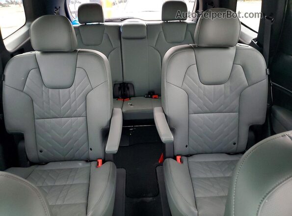 5XYP3DGC9RG497215 2024 KIA TELLURIDE Green Widok tylnych siedzeń