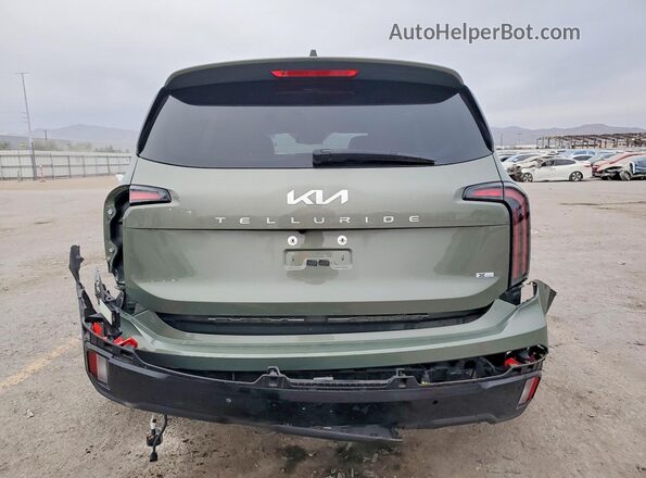 5XYP3DGC9RG497215 2024 KIA TELLURIDE Green Widok z tyłu
