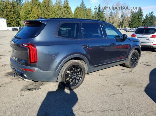 5XYP3DHC2NG288178 2022 KIA TELLURIDE Gray Հետևի աջ