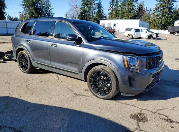 5XYP3DHC2NG288178 2022 KIA TELLURIDE Gray Առջևի աջ