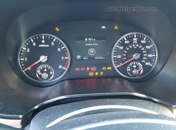 5XYP3DHC2NG288178 2022 KIA TELLURIDE Gray Սարքավորումների վահանակի տեսք
