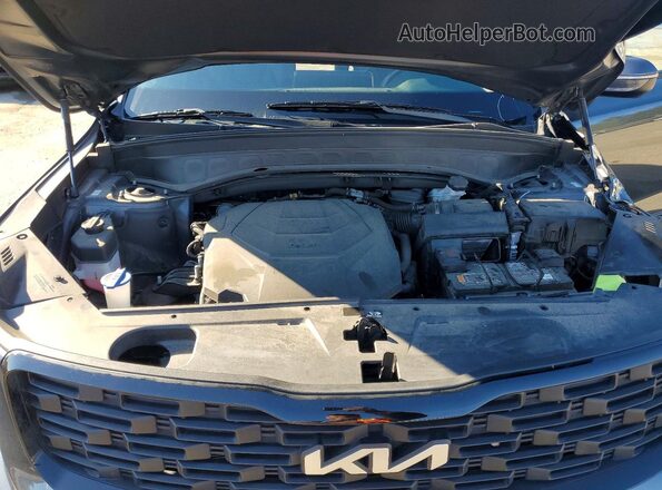 5XYP3DHC2NG288178 2022 KIA TELLURIDE Gray Շարժիչի բաժամունքի տեսք