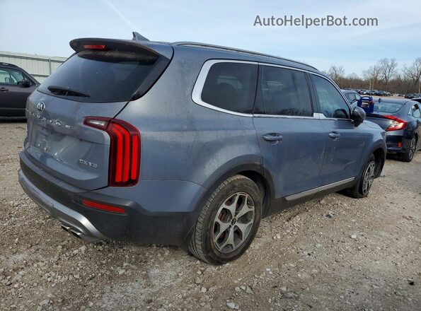 5XYP3DHC3LG069338 2020 KIA TELLURIDE Серебряный Задняя правая четверть