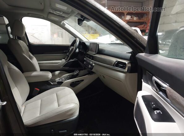 5XYP3DHC7LG039954 2020 KIA TELLURIDE Champagne Вид салона спереди