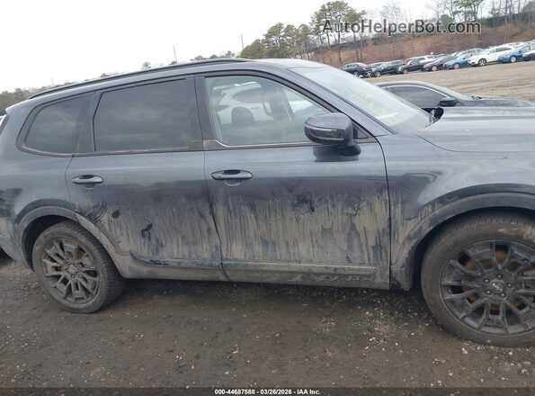 5XYP3DHC8NG216983 2022 KIA TELLURIDE Gray Widok zestawu wskaźników