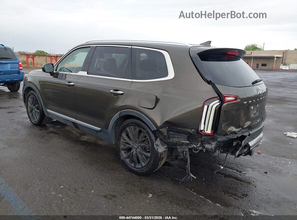 5XYP54HC8LG010912 2020 KIA TELLURIDE Green Հետևի ձախ