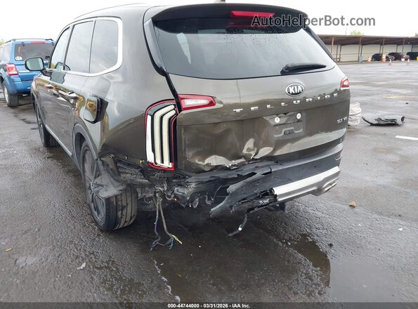 5XYP54HC8LG010912 2020 KIA TELLURIDE Green Դիմացի տեսք