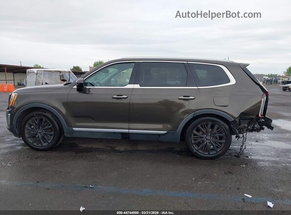 5XYP54HC8LG010912 2020 KIA TELLURIDE Green Սալոնի 360 աստիճան տեսք