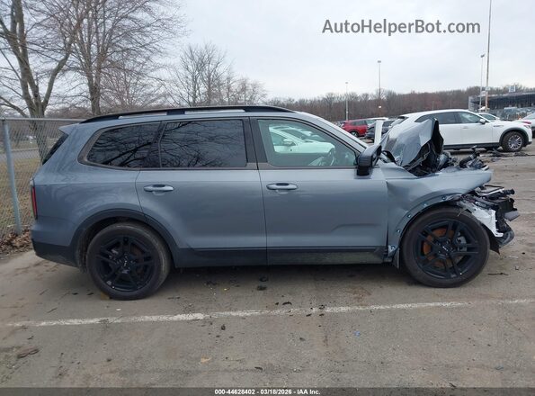 5XYP5DGC2RG550766 2024 KIA TELLURIDE Gray Widok wnętrza z tyłu