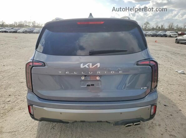 5XYP5DGC3PG363274 2023 KIA TELLURIDE Серый Вид сзади