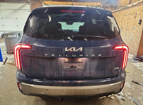 5XYP5DGC6PG358599 2023 KIA TELLURIDE Синий Вид сзади