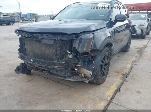 5XYP5DGC8RG443382 2024 KIA TELLURIDE Серый Вид спереди