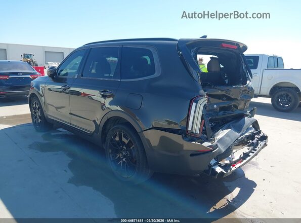 5XYP5DHC2NG209411 2022 KIA TELLURIDE Коричневый Задняя левая четверть