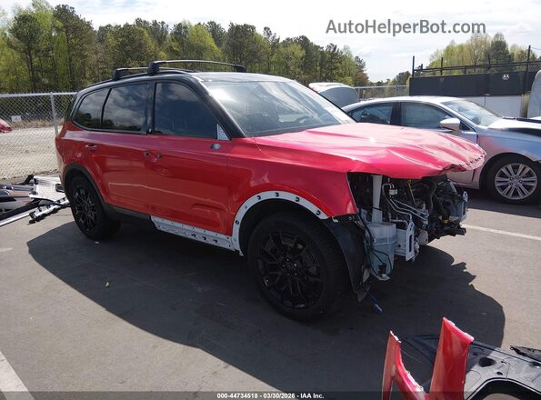 5XYP5DHC4MG193176 2021 KIA TELLURIDE Красный Передняя правая четверть