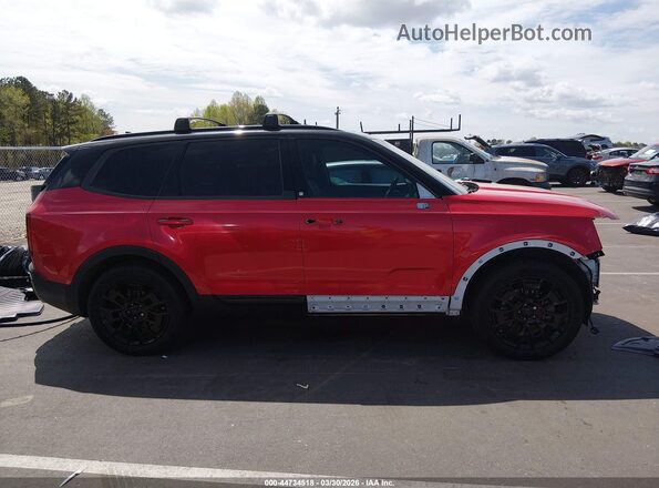 5XYP5DHC4MG193176 2021 KIA TELLURIDE Красный Панорамный вид салона 360°