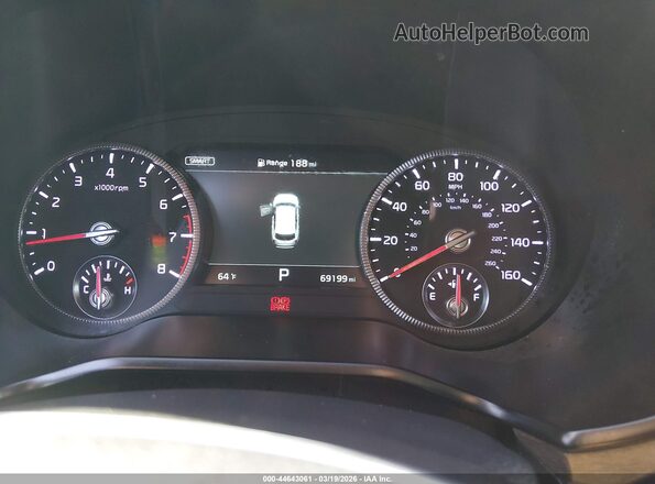 5XYP5DHC6LG046971 2020 KIA TELLURIDE Белый Вид задних сидений