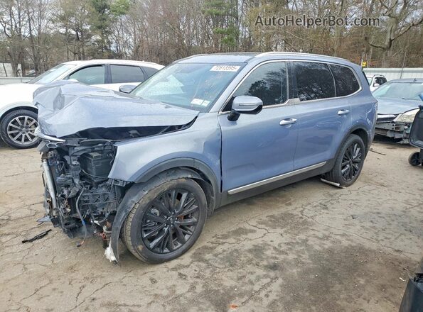 5XYP5DHC7LG059762 2020 KIA TELLURIDE Teal Передня ліва чверть