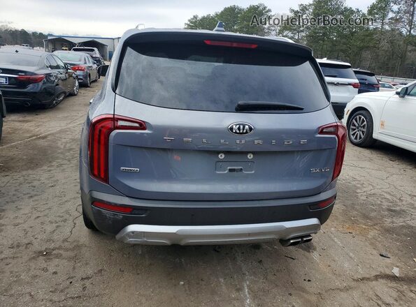 5XYP5DHC7LG059762 2020 KIA TELLURIDE Teal Вид ззаду