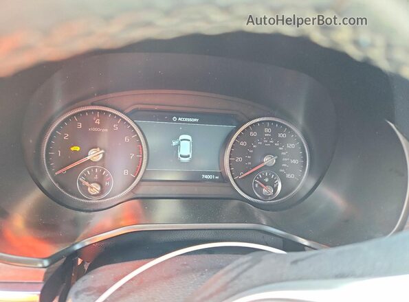 5XYP5DHC7LG059762 2020 KIA TELLURIDE Teal Вид щитка приладів