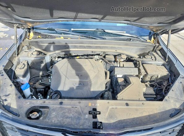 5XYP5DHC8MG154686 2021 KIA TELLURIDE Угольный Вид подкапотного пространства