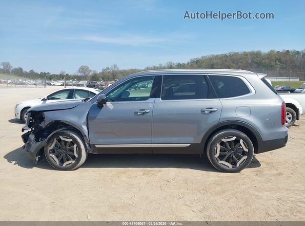 5XYP64GC7SG646153 2025 KIA TELLURIDE Синий Панорамный вид салона 360°