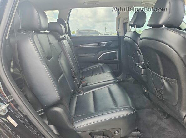5XYP64HC1LG010442 2020 KIA TELLURIDE Black Vista del compartimento del motor