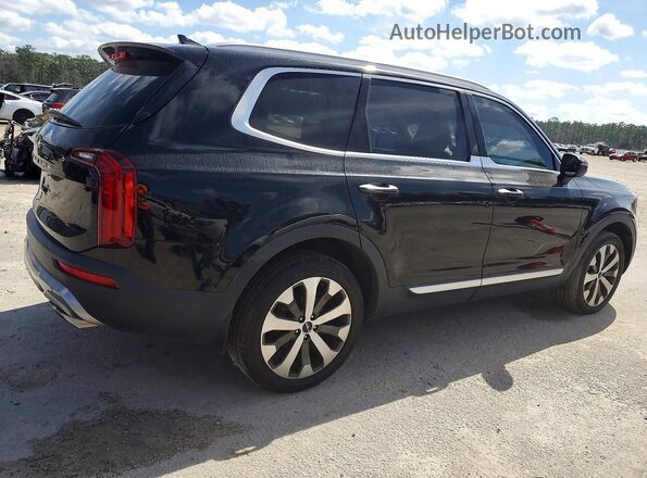 5XYP64HC2NG203783 2022 KIA TELLURIDE Черный Передняя правая четверть