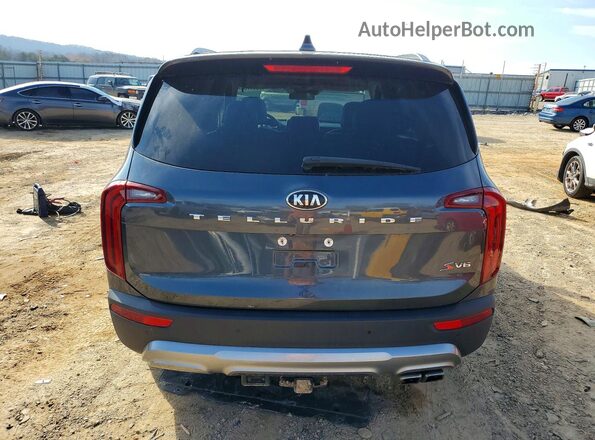 5XYP64HC4LG019071 2020 KIA TELLURIDE Gray Հետևի տեսք