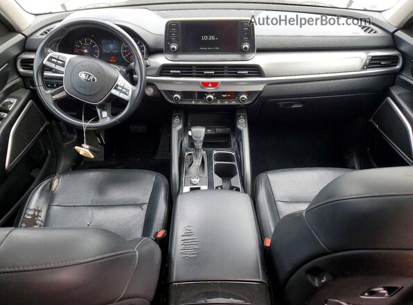 5XYP64HC8MG139537 2021 KIA TELLURIDE Tan Widok zestawu wskaźników