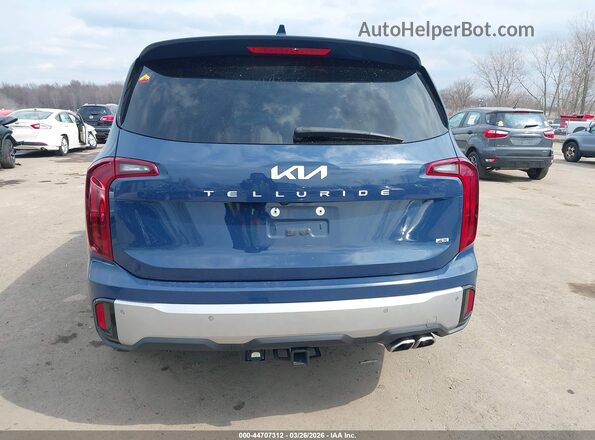 5XYP6DGC1RG480867 2024 KIA TELLURIDE Синий 