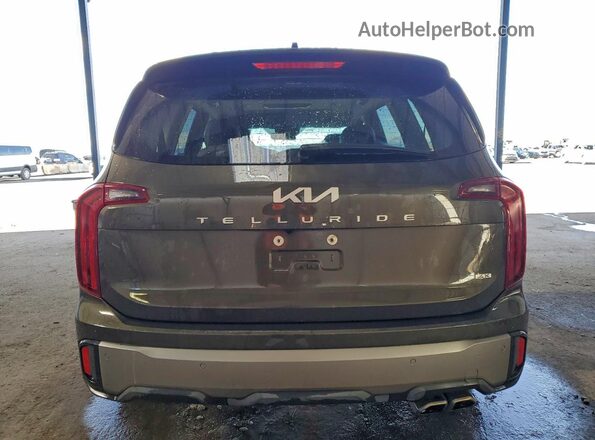 5XYP6DGC6SG581182 2025 KIA TELLURIDE Коричневый Вид сзади